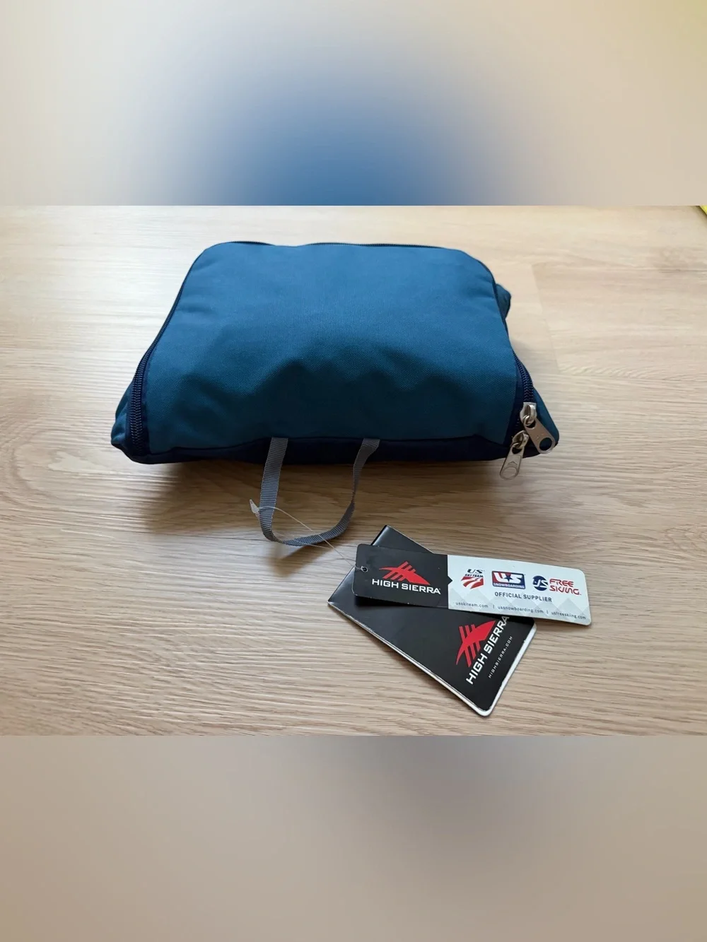 High Sierra Pack-N-Go Foldable And Packable Duffel Bags - Blue